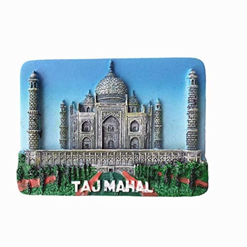 Taj Mahal Agra India Fridge Magnet Souvenir Gift Home & kitchen Decoration Magnetic Sticker India Refrigerator Magnet Collection