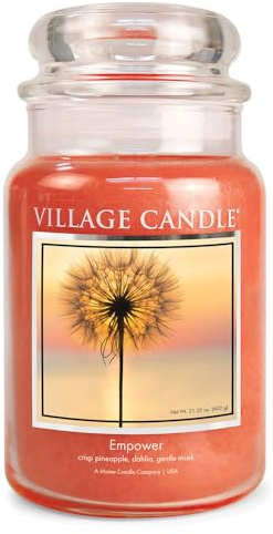 Village Candle Empower Duftkerze im Glas, Limited Edition