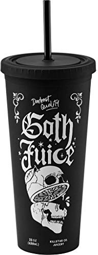 Killstar Goth Juice KSRA001617 Kaffeetasse mit Aufschrift Cold Brew Punk Witchy, Becher