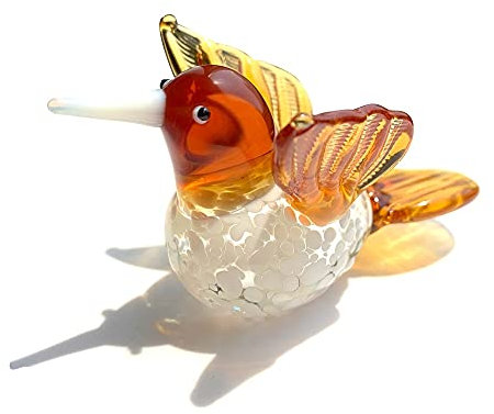 Kristall Vogel Figuren Glas Tier Vogel Briefbeschwerer Home Table Decor Geburtstagsgeschenk Home Patty Decor