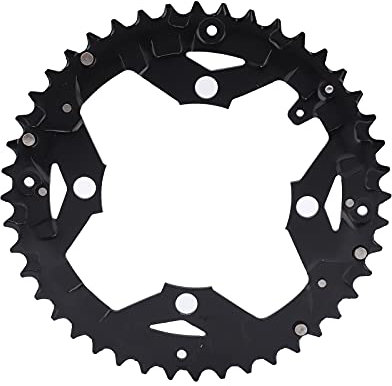 Shanrya Plato de Manivela 104BCD para Bicicletas, Cómodo de Usar, Piezas de Reparación de Rebanadas de Dientes de Rueda de Cadena de Bicicleta, Práctico de Usar para Bicicleta(44T (Gran Mercado))