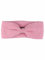 Zwillingsherz Stirnband aus 100% Kaschmir - Hochwertiges Kopfband im Uni Design für Damen Frauen - Haarband – warm und weich perfekt für Frühjahr Herbst Winter - m pink