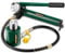 Newhai 20 ton 2” Hydraulic Ram Jack+ cp-180 Hand Pump with Pressure Gauge Hydraulic Porta Power 20 ton Kit Low Profile Short Cylinder