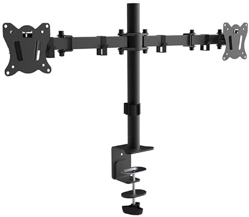 MONTIS Uchwyt Monitor Podwójny Everest 13-27 MT015, 68,6 cm (27), Schwarz