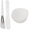 3pcs DIY Mask Tool Set, Silicone Mask Bowl Mask Brush Spatula Set, DIY Mask Mixing Tool Sets, Mask Mixing Bowl Set