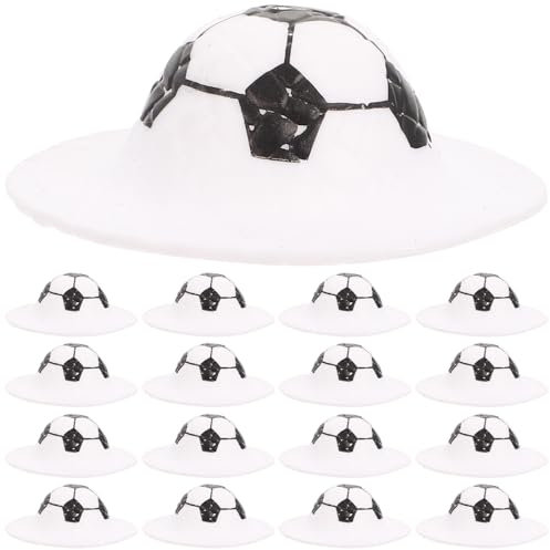 ABOOFAN 30 stücke Hüte für Puppen Jazz Hüte für Bastelprojekte Puppenzubehör und Accessoires für Kreative Bastelideen