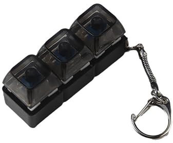 Schaltertester, Schalter, Sampler für mechanische Tastatur, 2-Tasten, 3-Tasten, 4-Tasten, Testwerkzeug, Schlüsselanhänger, transparente Desktop-Dekoration