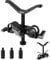 SIRUI Camera Lens Support, Universal 15mm Rail Telephoto Long Lens Support Bracket with Vertical and Horizontal Adjustment, 3 Extension Rods Lens Holder for DSLR Camera Shoulder Rig, AM-LB35