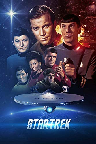 IGHSNZUH 1000 Teile Puzzle Für Erwachsene Star Trek Tv-Show 75 cm X 50 cm Kinder Holzpuzzle Lernspiel Spielzeug Lernspielzeug