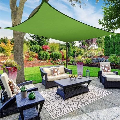 Beach sail shade，portable shade canopy，backyard shade canopy，awning for patio，outdoor shades for porch，shade sails，garden shade canopy，above ground pool shade(Color:Green,Size:2 * 3m)