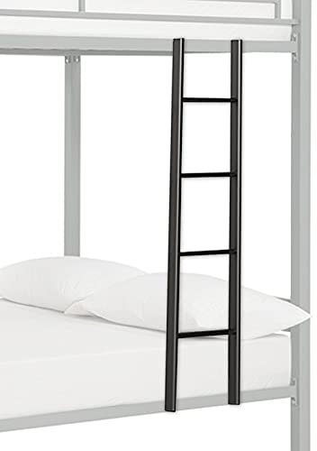 SZITW Échelle superposée pour lit de Camping-Car, remorque de Voyage, Camping-Car, Camping-Car, échelle de lit superposé avec Crochets de Montage, Argent, sécurité, échelle Suspendue (Couleur : no