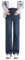 Olamao Schwangere Jeans mit schmal geschnittenen weiten Beinen & verstellbarem Bund | Mit Taschen | Stylisch & praktisch