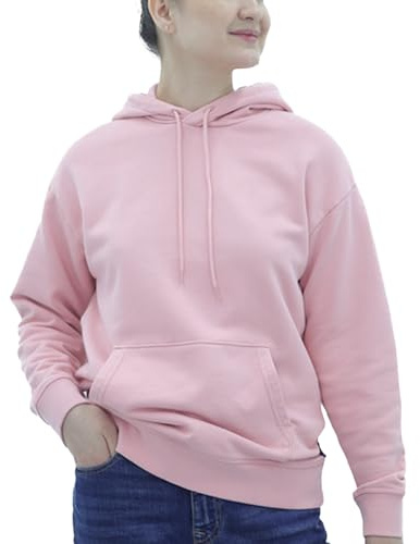SoftSpun Hoodie Donna Felpe Donna in Cotone, vestibilità Regolare per l'uso Quotidiano