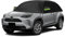 Opaltool Halbgarage für Toyota Yaris Cross XP210 2020-2024, Schwarz Maßgeschneidertes Autogarage Softtop Halbabdeckung mit Verstellbaren Haken und Ohrkappen