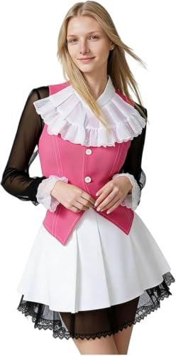 YJCOS Costume de cosplay pour femmes et filles, ensemble complet, uniforme, Halloween, carnaval, vêtements