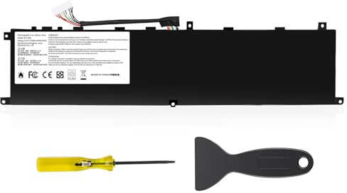 ASUNCELL 15.2V/80.25Wh BTY-M6L Laptop Akku für MSI GS65 Stealth Thin Series,MSI GS75 Stealth Thin, MSI GS60 6QE-054US, MSI P65 Creator 8RD-021 8SF 9SE, MSI P75 Creator 9SC 9SE-285ES Series