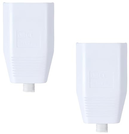 2 Piezas Enchufe Eléctrico Hembra, Enchufe Plano Enchufe Eléctrico, Enchufe Hembra, Acoplamiento Plano Euro 250v/6a Con Descarga De Tracción, Acoplamiento De Contacto De Protección