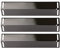 GFTIME 42cm universal Heizplatte Ersatzteile für Enders, Taino, ProfiCook, Campingaz, Charbroil, Landmann und andere Grills, Porzellan Stahl Brennerabdeckung Ersatz, 3 Stück