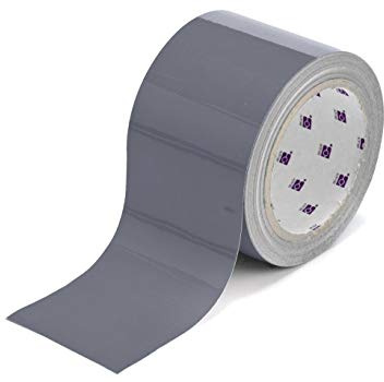 Toughstripe Solid Color Ribbon, 101,60mm x 30,48m, Grau
