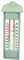Spear & Jackson 53100 Thermomètre mini maxi sans mercure Gris