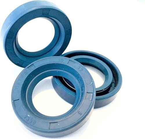 Generic NBR Wellendichtring Simmerring AS/WAS/BASL/CC/DASL/TC/KK-T/// 5-70mm Innendurchmesser x Außendurchmesser x Höhe Wellendichtung Dichtungsringe (mit Schutzlippe) (12x20x5) - Blau