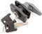 West Alloy Battery Box Door Lock Assembly C/w 2 Keys