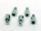 POPESQ® 5 Stk. x Abstand M6 10mm IG-AG Stahl Zink #A2956