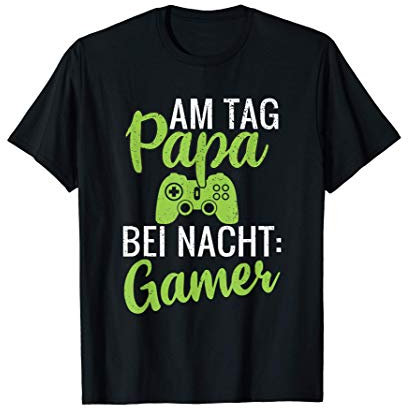 Herren Gaming Gamepad Zocken Gamer Games Spielen Zocker Videospiel T-Shirt
