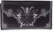 Nemesis Now Pawzuph Embossed Purse 18.5cm, PU Leather, Black, Horned Cat Purse, Stylish and Practical, Multiple Slots for Cash and Cards