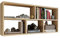 MATKAM TEO Hängeregal in moderner Optik, B113,6 x H50 x T25 cm, Wandregal in verschiedenen Ausführungen erhältlich, für Arbeits-, Wohn-, Schlaf- oder Jugendzimmer (Artisan Eiche)
