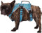 Paworld Sicherheitsgeschirr Hund Ausbruchsicher, Panikgeschirr für Hunde, Mehrzweck-Hundegeschirr, Reflektierend, Verstellbare Weste mit Griff, Hundegeschirr für Große/Mittelgroß Hunde (Blau, L)