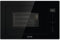 Microondas con grill integrable BM251S7XG Gorenje, color negro y acero inoxidable, cristal, 25L, touch control, 10 programas