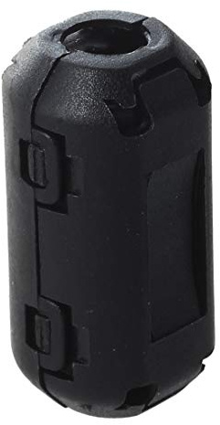 Dasertoe 10 Stück Clip-On-Klemme RFI EMC Geräuschfilter Ferritkern für 3,5 mm Kabel