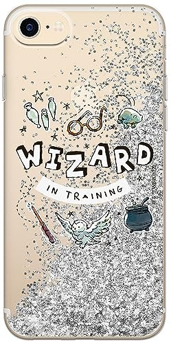 ERT GROUP mobile phone case for Apple Iphone 7/8/ SE 2/ SE 3 original and officially Licensed Harry Potter pattern Harry Potter 242 optimally adapted to the mobile phone, with glitter overflow effect