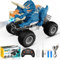 HappyGoLucky Voiture Télécommandée Tout Terrain, Dinosaure Jouet Garcon 3 4 5 6 7 8 Ans Voiture Telecommandé Enfant Jouet Enfant 3-12 Ans Monster Truck - Cadeau de Garcon Fille