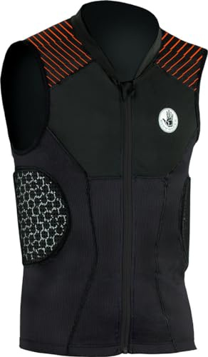 Body Glove Power-PRO Protector Vest - Men Black/orange - M