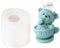 JS MOLD Stampo in silicone per candele 3D, a forma di orsetto, forma di elefante, in silicone, per la produzione di candele, saponi, decorazioni per torte (orso)