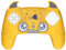 playvital Protection Manette pour ps5 Coque Housse Silicone avec Capuchon pour ps5 Joystick Grip et Sticker Pavé Tactile,Cover Skin Compatible avec Station de Charge,Cute Demon-Jaune