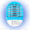 Lampada Antizanzare Elettrica,Lampada Antizanzare UV,Lampada Antizanzare Plug in,Zanzariera Elettrica con Luce,One-Plug in Mosquito Killer,per Casa Giardino Interno Esterno Cucina Soggiorno,Blu