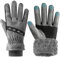 Handschuhe Herren Damen, Winter Warm Winterhandschuhe Touchscreen Handschuhe Verdicktes Fleece Winddicht Wasserdicht rutschfest Sporthandschuhe Skihandschuhe für Radfahren, Laufen, Skifahren, Wandern