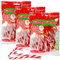 3x Becky´s Candy Canes Zuckerstangen - 10er Pack rot-weiß, 13 cm - Weihnachtsdeko, Baumdeko, Süßigkeiten für Weihnachtsteller & Adventszeit - Klassischer Look für festliche Dekoration
