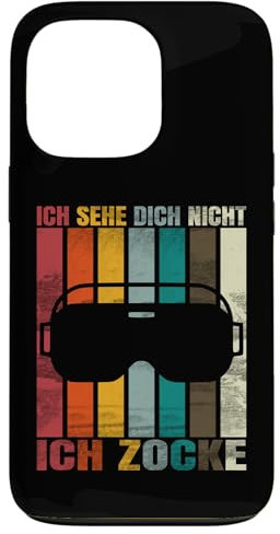 Hülle für iPhone 13 Pro Ich sehe dich nicht - ich zocke - VR Gamer