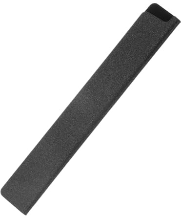 M METERXITY 1-Pack Knife Cover Sleeves, 8.7 Meat Cutter Guards ABS Knife Sheath Wear Resistance Lined Knife Protectors for Home Kitchen Knives/Cleaver Bread Knives[Black]