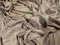 Metallischer Stretch-Ripp-Jersey-Stoff, Meterware, Tierstreifen, Stein mit goldfarbenem Lurex