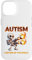 Autism Lighting Up the World Funny Autistic Skeleton Design Case for iPhone 14