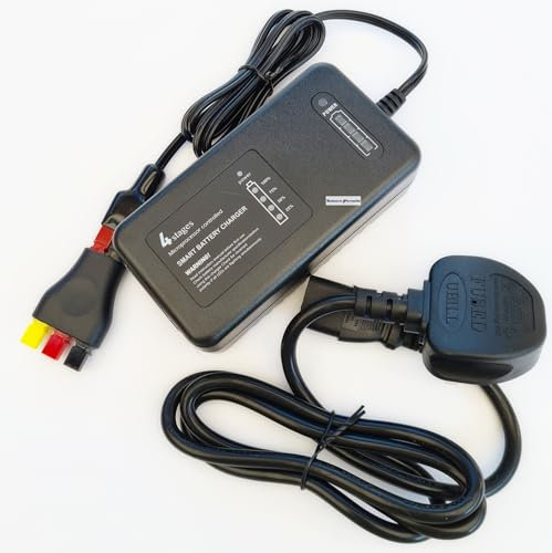 Lithium Golf Charger for Powakaddy Plug N Play FW3 FW5 FW7 C2 Red/Yellow/Black Adapter