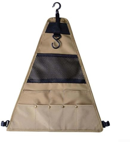 Axorafow Sac de rangement pour cuisine en tissu Oxford 900D - Pliable - Pliable - Pour ranger les couverts et les condiments - Multi-poches - Pour pique-nique, barbecue, camping-car, pêche, voyage
