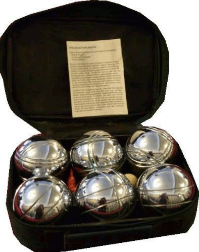 6 Boule Kugeln Boccia Boulekugeln Petanque Bouleset