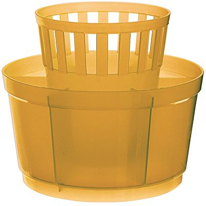 Excelsa Naranja Redondo escurridor para Cubiertos 15 cm.