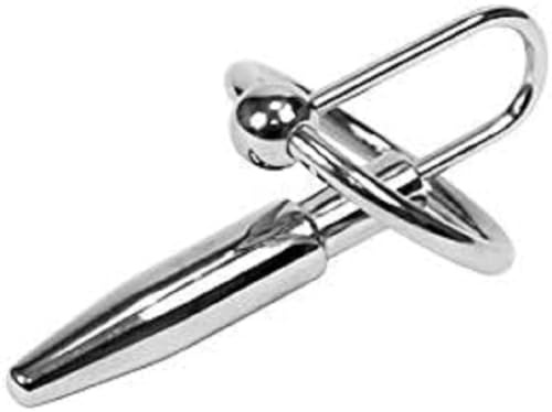 Rimba Wedge Plug with Glans Ring Silber